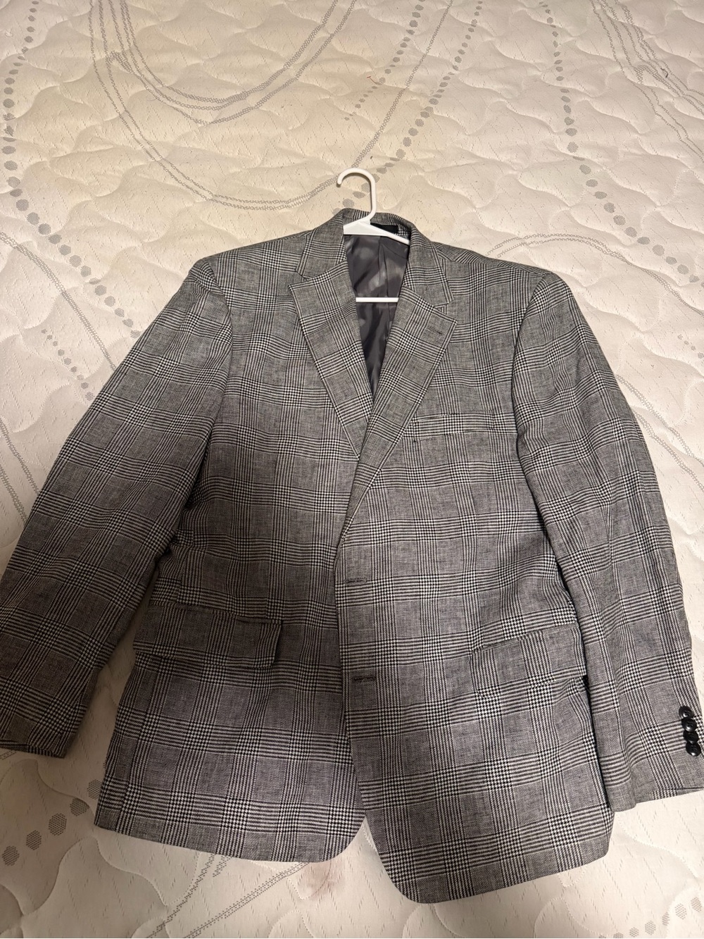 Michael Kors Gray Glen Plaid Sport Coat Blazer